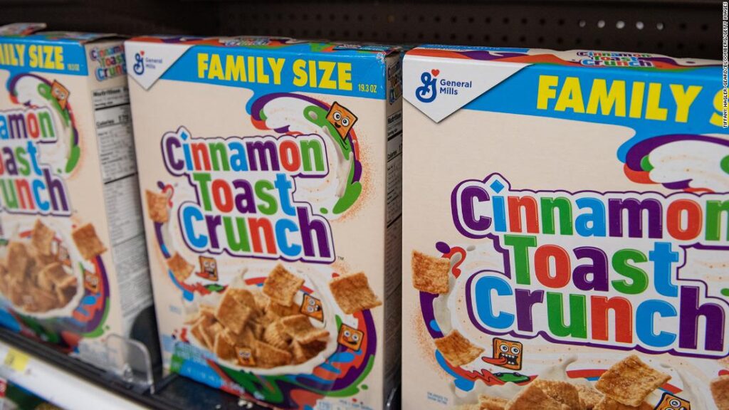 Why your cereal boxes and ice cream cartons are shrinking | CNN Business
