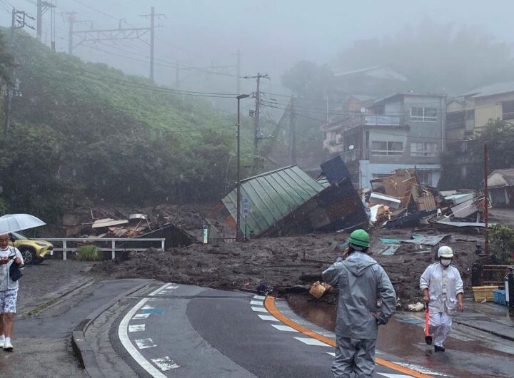 About 20 people missing and 2 dead after mudslide wipes out homes in Japan's Atami city | CNN