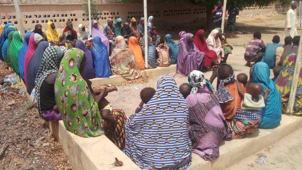 Around 100 kidnapped women and children rescued in Nigeria