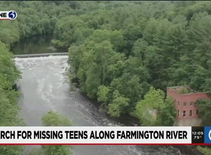 As search for 2 teens resumes, EnCon police issue warning about more water flowing into the Farmington River