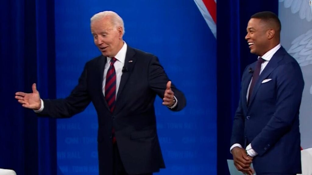 Biden: The first time they played 'Hail to the Chief' I asked, 'Where is he?'