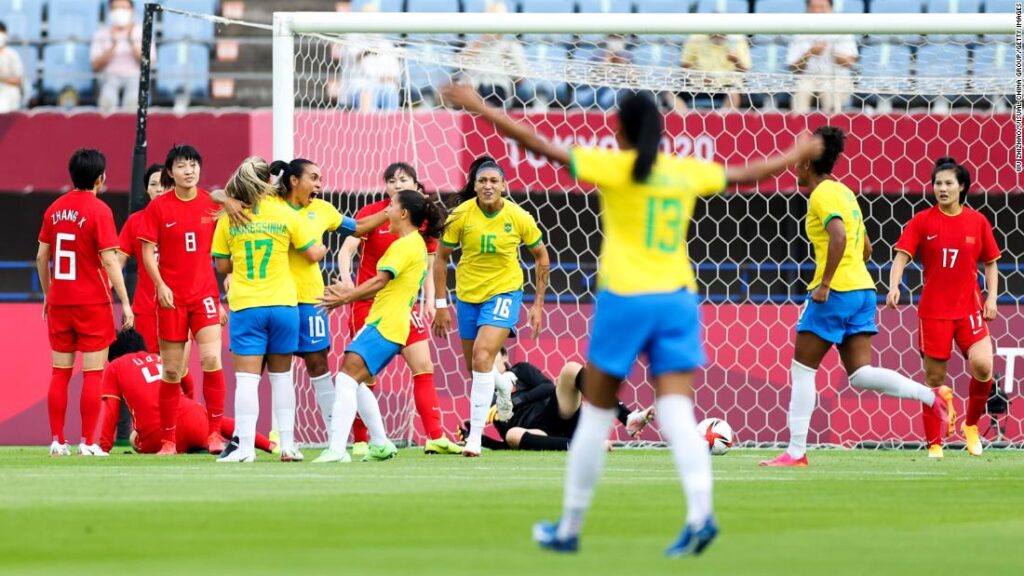 Brazil football legends Marta and Formiga create Olympic history