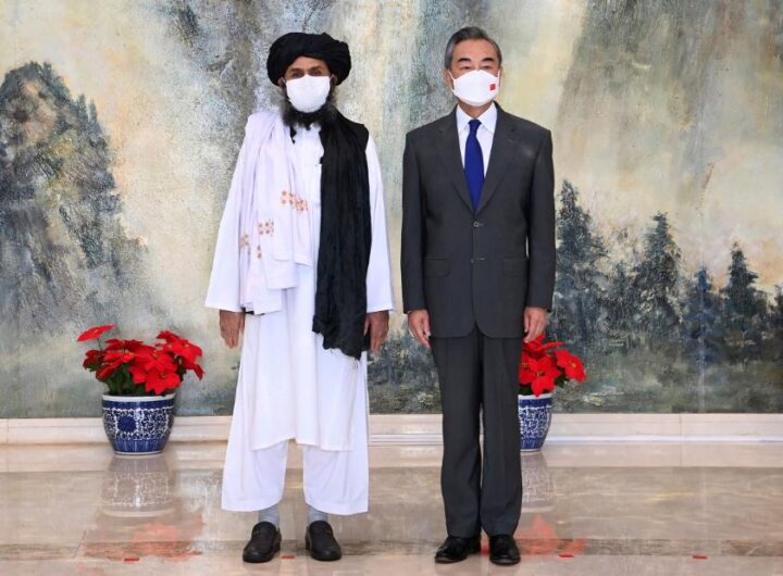 Chinese officials and Taliban meet in Tianjin as US exists Afghanistan