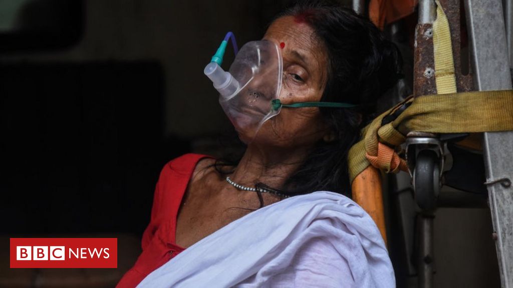 Covid-19: India outrage over 'no oxygen shortage death data' claim