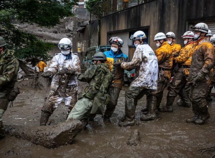 Dozens remain missing in deadly 'tsunami' mudslide in central Japan | CNN