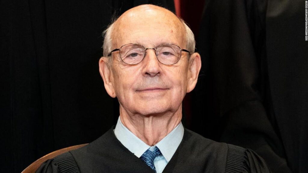 Exclusive: Stephen Breyer says he hasn't decided his retirement plans and is happy as the Supreme Court's top liberal | CNN Politics