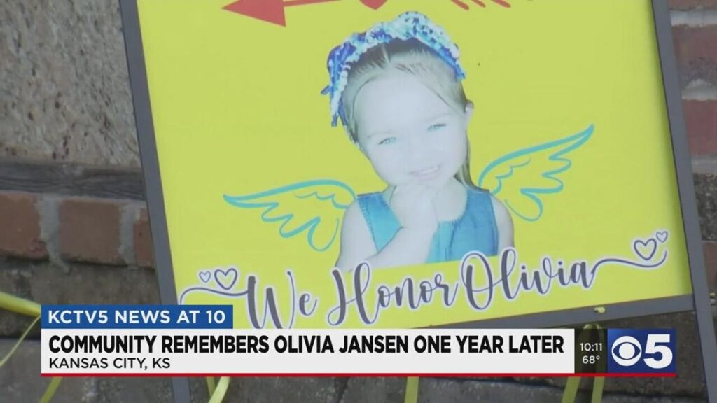 Family and friends of Olivia Jansen gather one year after her death