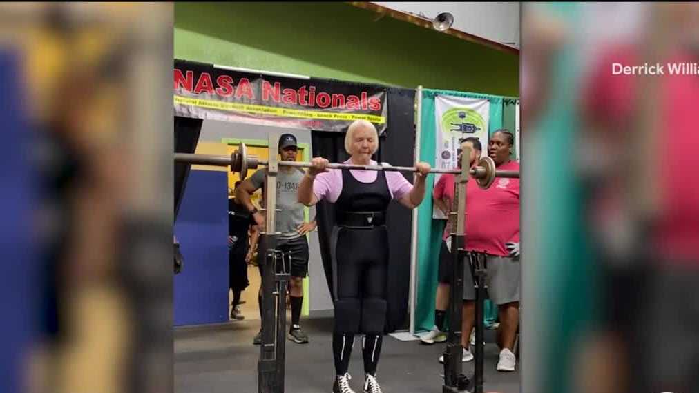 'I can hardly wait to do it again': 78-year-old sets 4 records in powerlifting competition