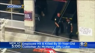 Jiffy Lube Worker Killed When Elderly Driver Runs Him Over Pulling Out Of Service Bay