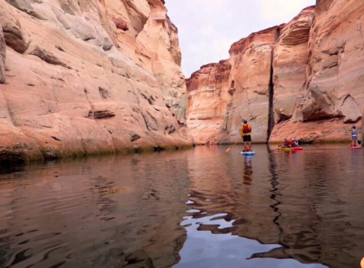 Lake Powell's water crisis reveals more of one of Arizona's most spectacular canyons - CNN Video
