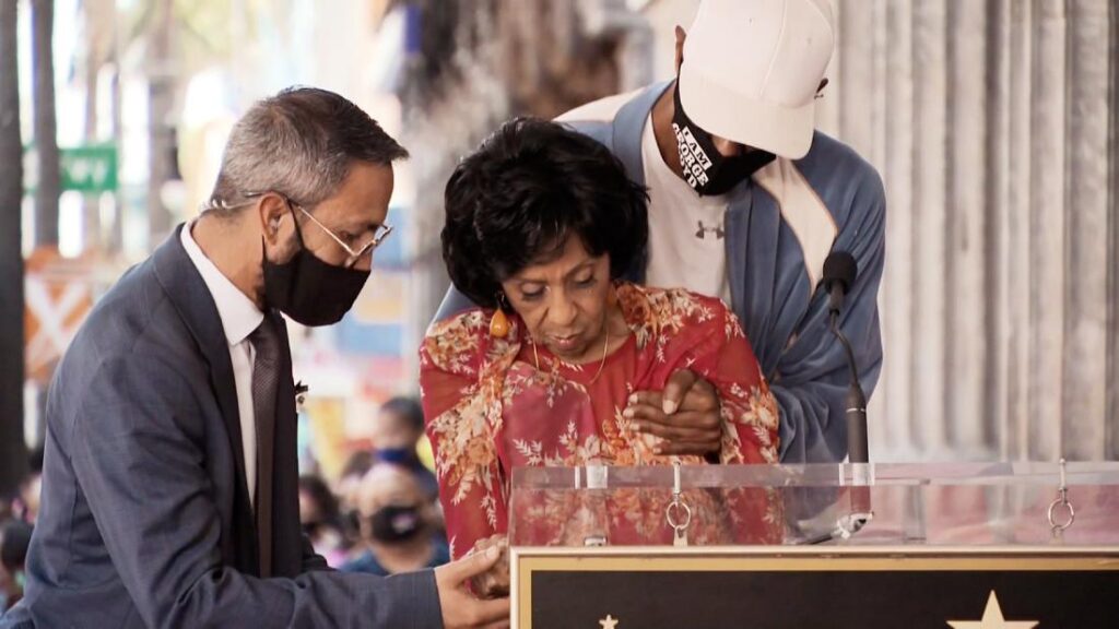 Marla Gibbs okay after scary moment during Hollywood Walk of Fame unveiling - CNN Video