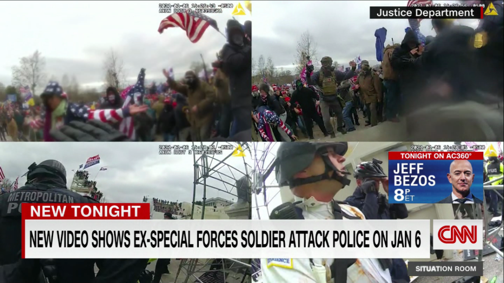 New riot video: female officer assaulted - CNN Video