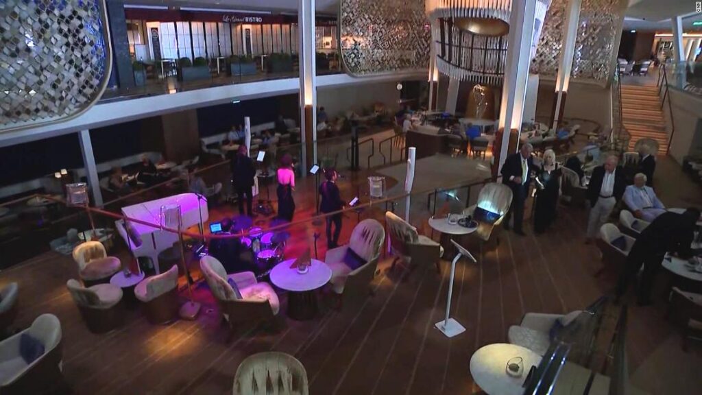 See inside the Celebrity Edge, the first cruise ship to leave US in 15 months - CNN Video