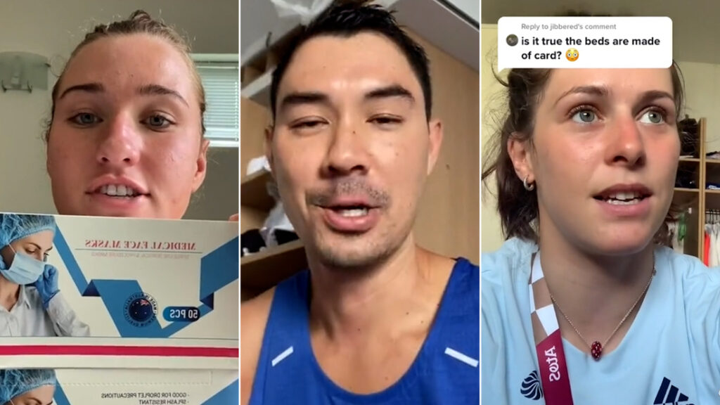 This is what athletes are getting up to in the Olympic Village  - CNN Video