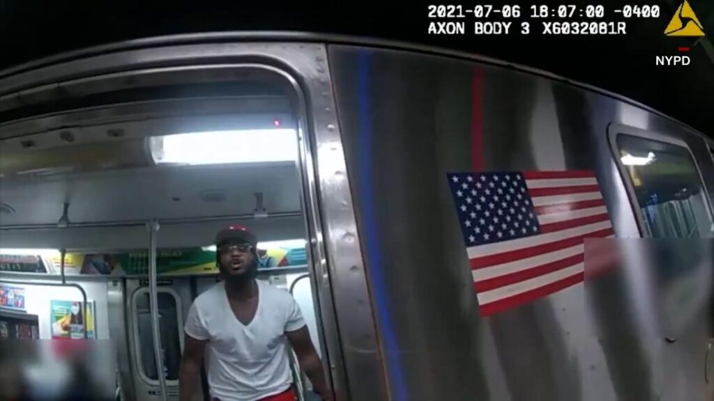 Video of NYPD tasing a man on a subway draws scrutiny