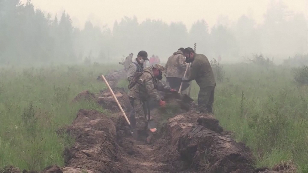 Wildfires in Russia's Siberia have razed hundreds of thousands of hectares - CNN Video