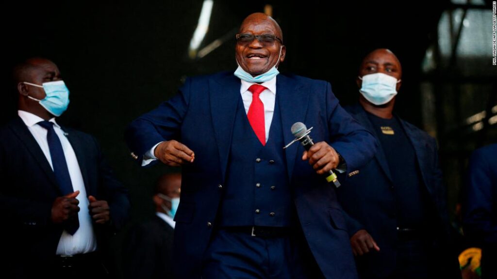 Zuma likens his treatment by courts to apartheid-era South Africa