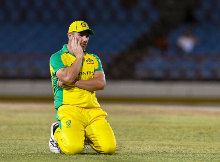 Aaron Finch in race to be fit for T20 World Cup after successful knee surgery