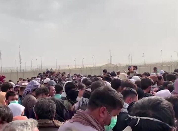 Afghans desperate to flee their country meet resistance - CNN Video
