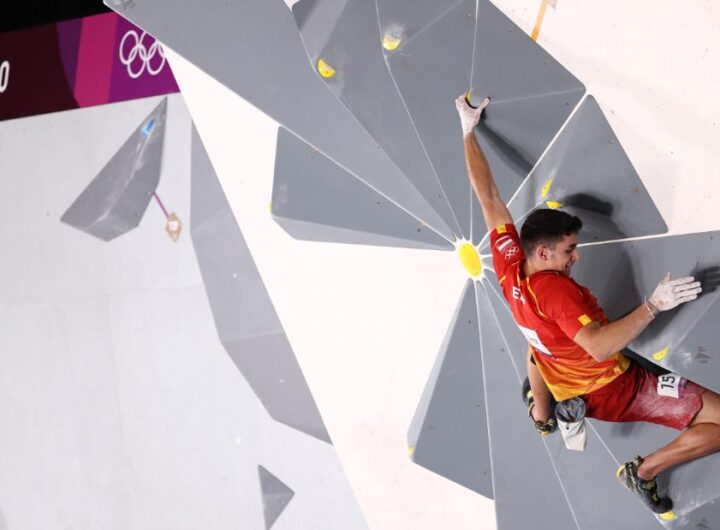 Alberto Ginés wins first Olympic climbing gold in Tokyo