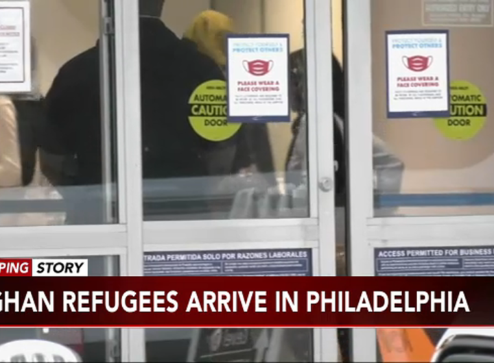 Hundreds of refugees from Afghanistan arrive at Philadelphia International Airport