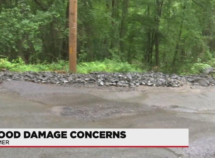 Palmer residents frustrated with unkempt road conditions after heavy rain and flooding