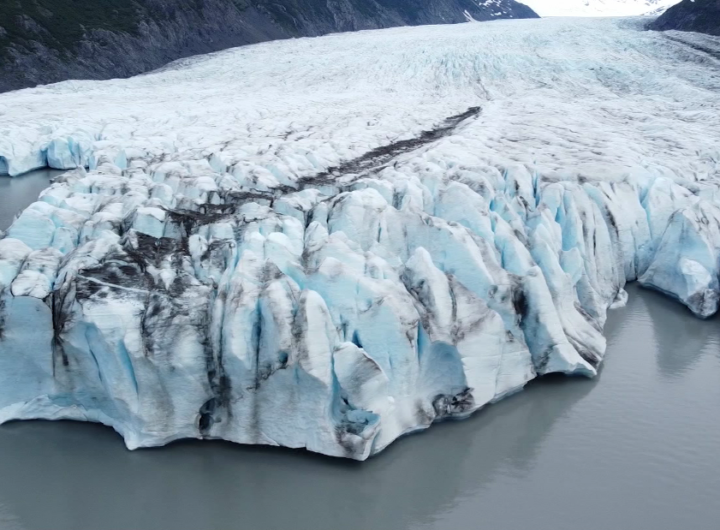 Spencer Glacier in Alaska is now just a whistle stop away - CNN Video