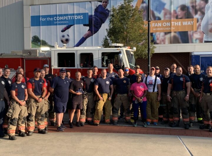 Akron firefighters pay tribute to those lost on 9/11 with stair climb