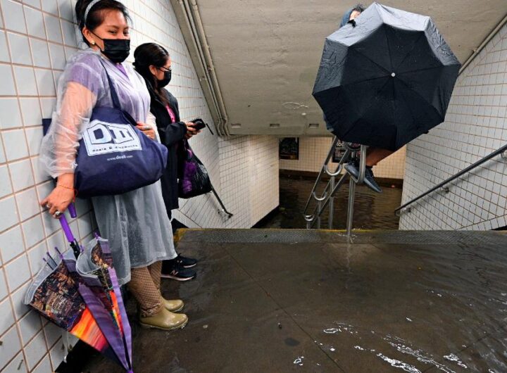 Floodwaters overwhelm NYC streets, subway after Ida - CNN Video