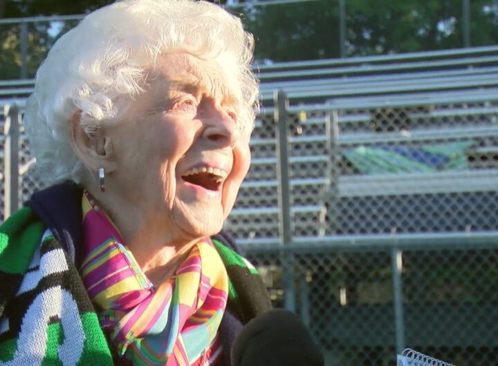 Grandma, 102, Attends Both Grandsons' Football Game After Recovering From COVID
