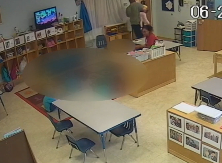 "What a heartless man:" Video shows day care employee shoving girl to the ground