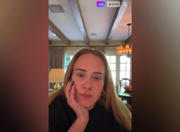Adele on Instagram Live was everything