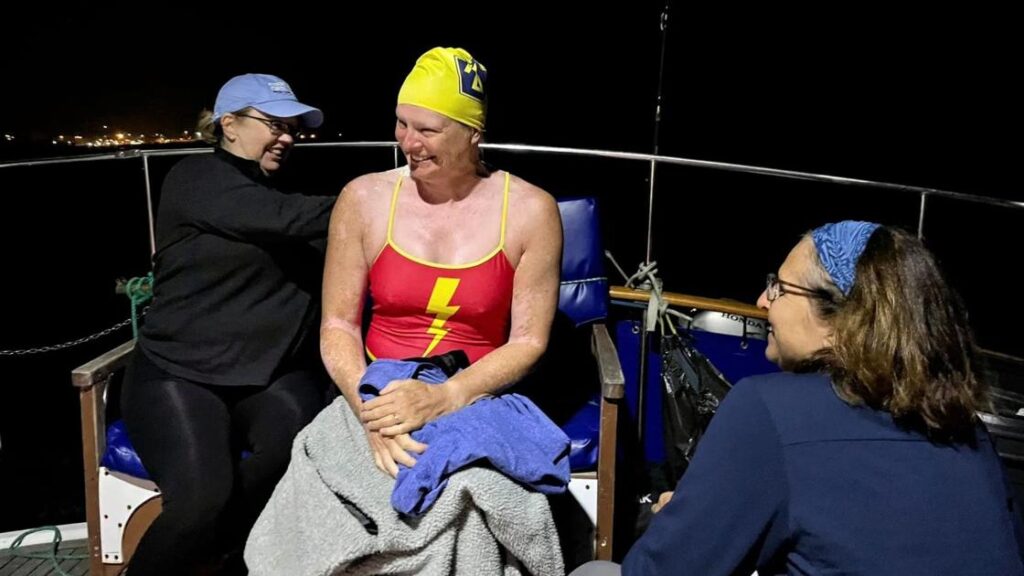 Channeling her energy: Local woman tackles 21-mile swim between England, France