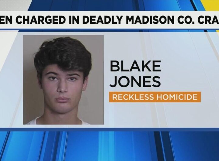 Teen charged with DUI in crash that killed 3 members of Madison County family