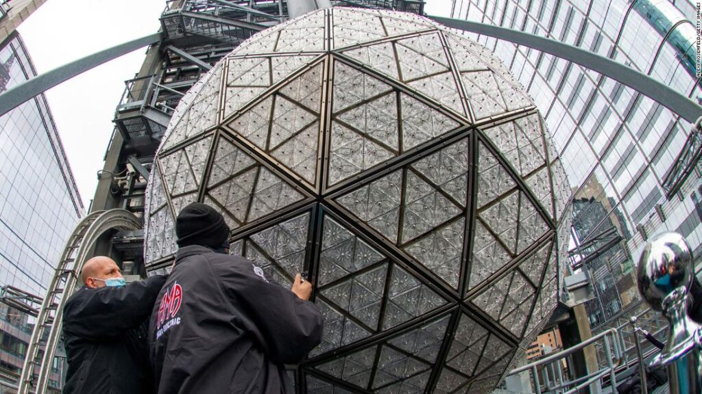 Times Square New Year's Eve ball gets new look
