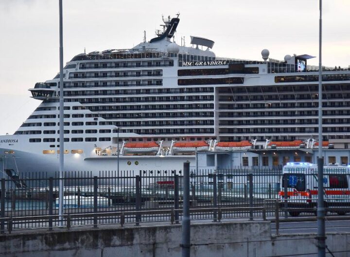 Covid outbreak hits Mediterranean cruise ship MSC Grandiosa